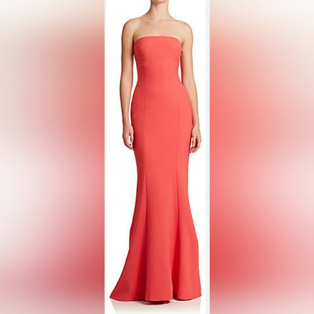 Elizabeth & James Kendra Strapless Gown Size 6